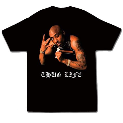 t shirt thug life|2pac thug life t shirts.